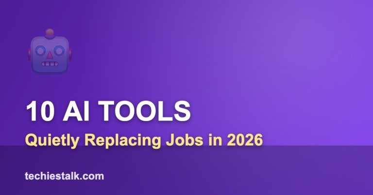 10 AI TOOLS — Quietly Replacing Jobs in 2026